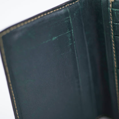 Gucci Leather Green Cardholder Wallet