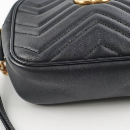 Gucci Mini Marmont Camera Black