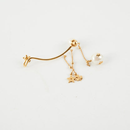 Dior Pearl Gold Earcuffs