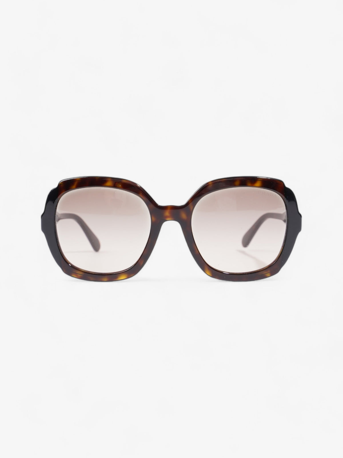 Prada Square Sunglasses Havana Brown Acetate 140mm