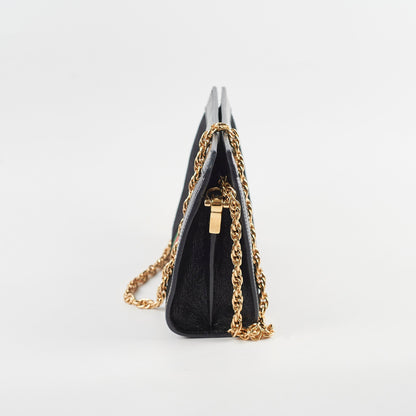 Gucci Ophidia Small Shoulder Bag Black Patent