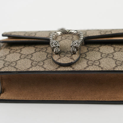 Gucci Supermini Dionysus Supreme GG Bag Beige