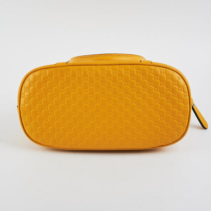 Gucci Mini Convertible Dome Satchel Yellow