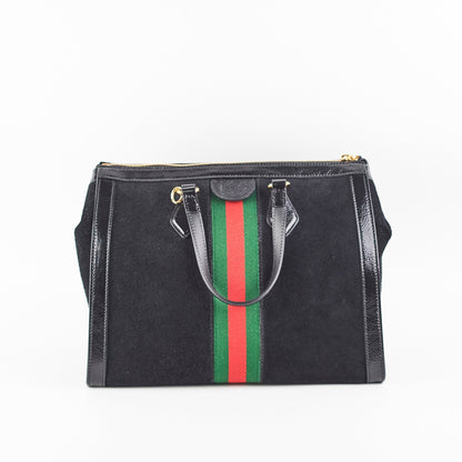 Gucci Ophidia Boston Black Top Handle