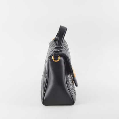 Gucci GG Marmont Top Handle Black