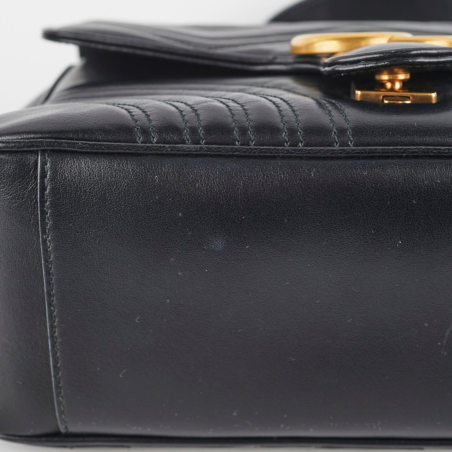 Gucci GG Marmont Top Handle Black