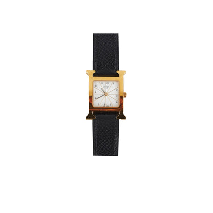 Hermes H Watch 30mm Navy Blue