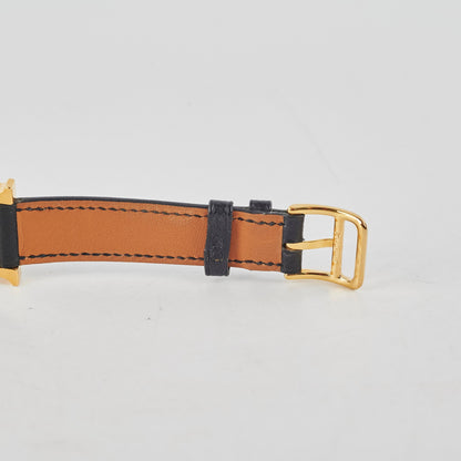 Hermes H Watch 30mm Navy Blue