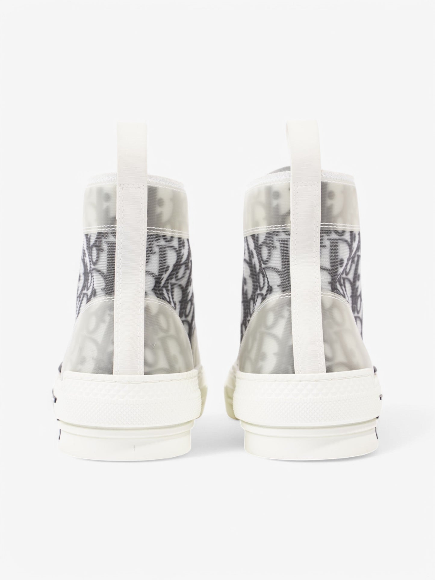 Christian Dior B23 White  / Grey Oblique Rubber EU 42 UK 8