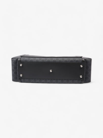 Gucci GG Diaper Bag GG Supreme / Black Coated Canvas Medium