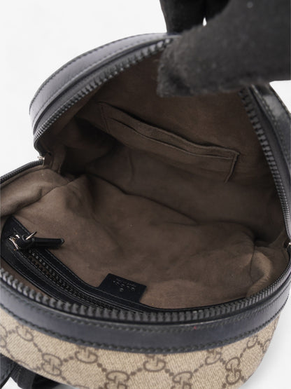 Gucci GG Backpack GG Supreme / Black Coated Canvas