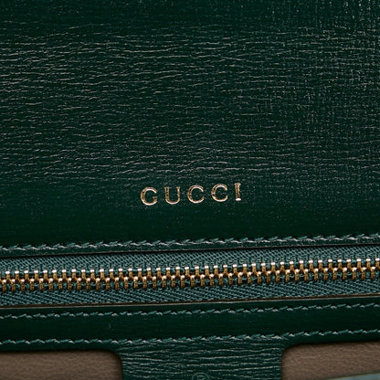 Gucci Sylvie 1969 Top Handle Bag Green