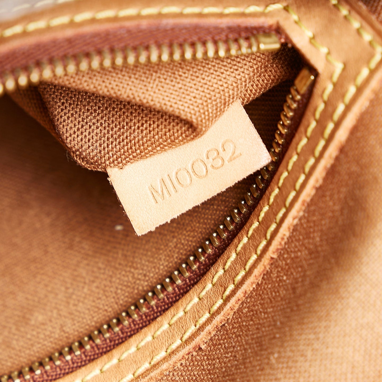 LOUIS VUITTON Monogram Looping Mini Brown