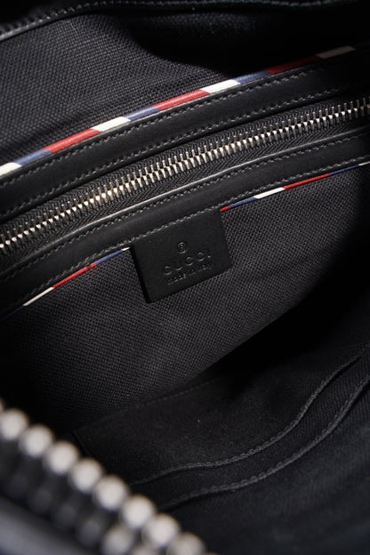 Gucci Night Courrier messenger bag Black GG Supreme Coated Canvas