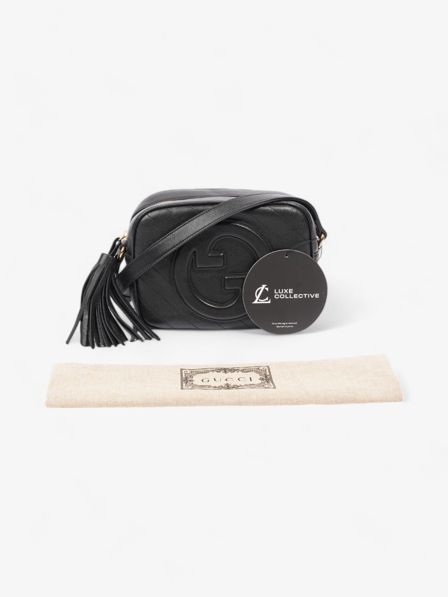 Gucci Blondie Black Leather Small