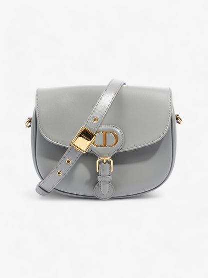 Christian Dior Bobby Grey Calfskin Leather Medium