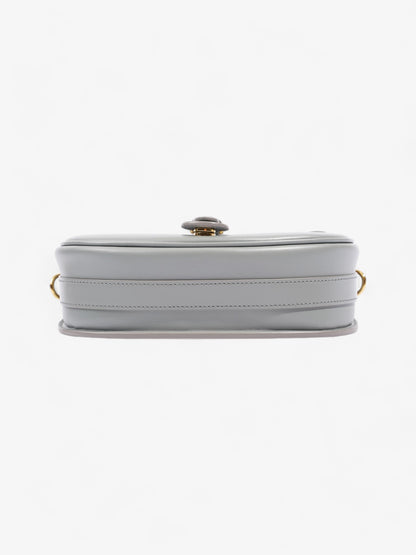 Christian Dior Bobby Grey Calfskin Leather Medium