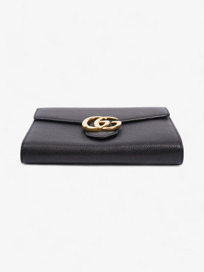 Gucci GG Marmont Chain Wallet Black Leather