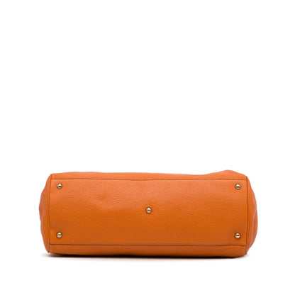 Gucci Bamboo Shopper Large Orange