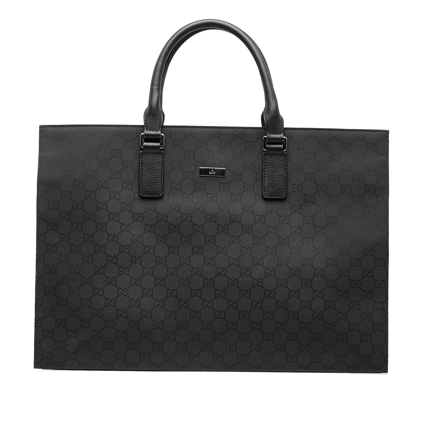 Black Gucci GG Nylon Tote