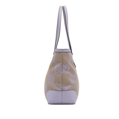 Purple Gucci Medium Jumbo GG Ophidia Tote