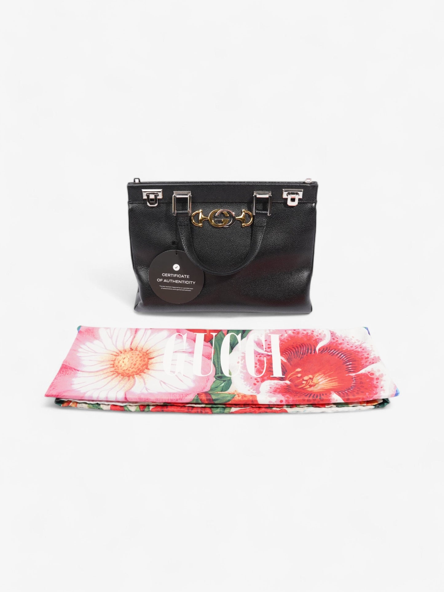 Gucci Zumi Black Leather Medium