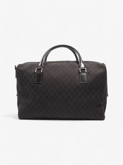 Gucci Boston Travel Bag GG Supreme / Brown Canvas