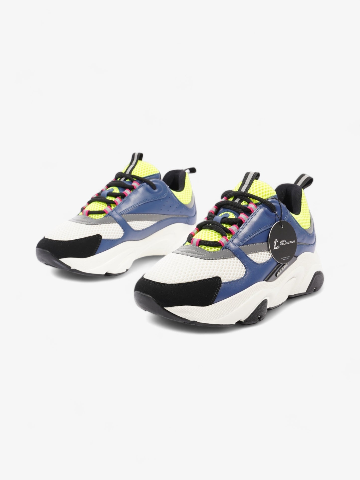 Christian Dior B22 Blue / Yellow / White Mesh EU 43 UK 9