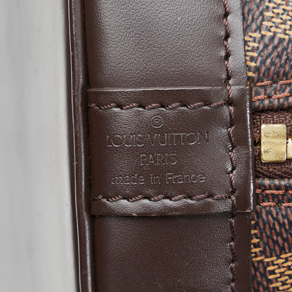 LOUIS VUITTON Damier Ebene Alma PM Handbag