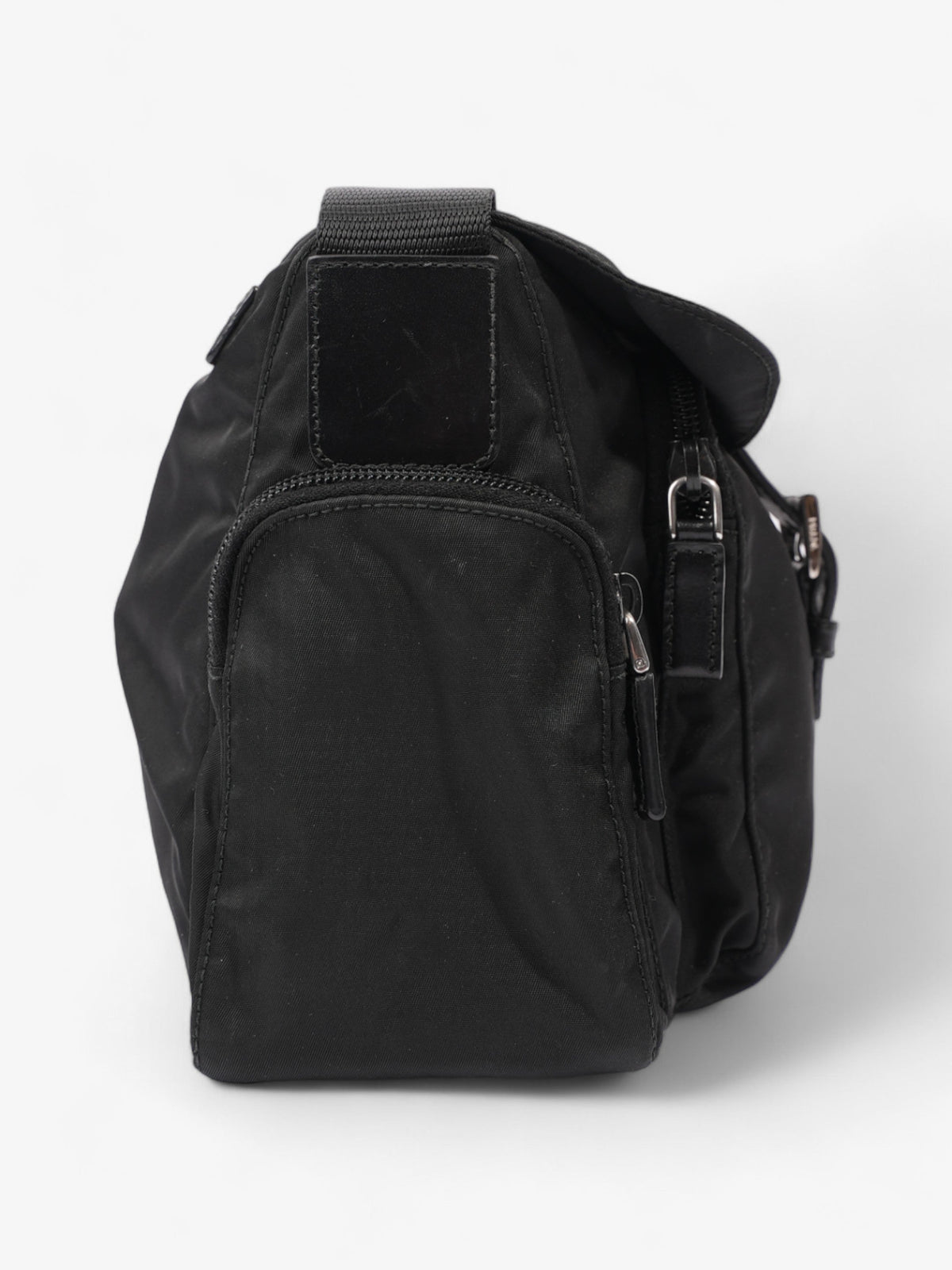 Prada Tessuto Crossbody Black Re Nylon