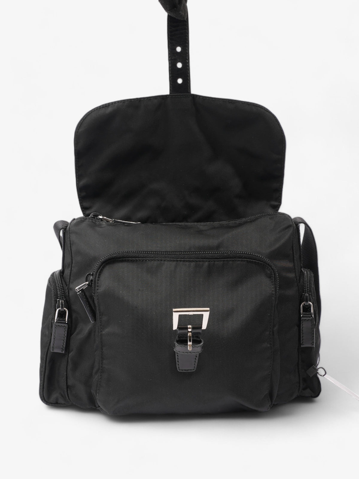Prada Tessuto Crossbody Black Re Nylon