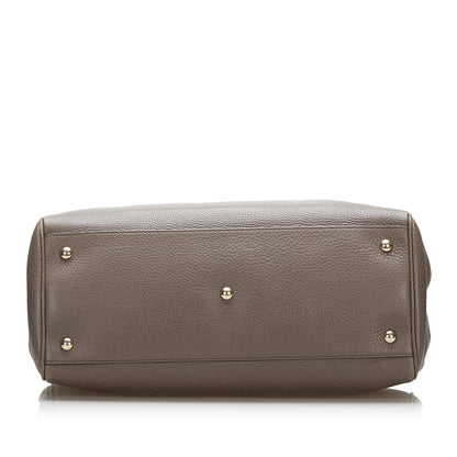 Gucci Bamboo Shopper Medium Brown