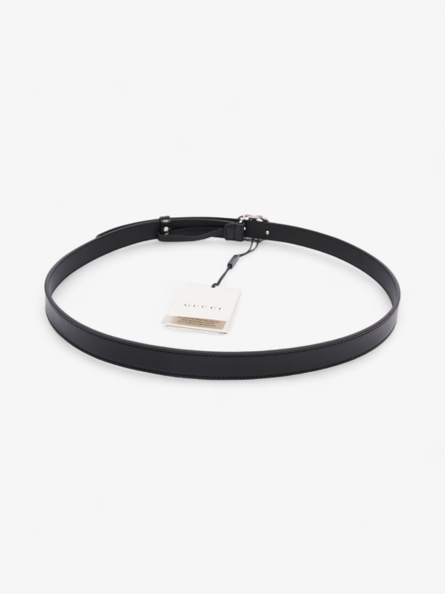 Gucci Gucci Marmont belt Black / Silver Leather 95cm/28"
