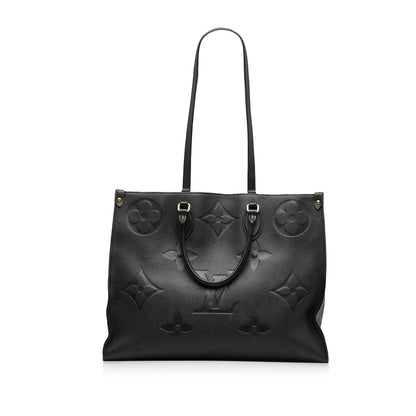 LOUIS VUITTON Monogram Empreinte Onthego GM Satchel