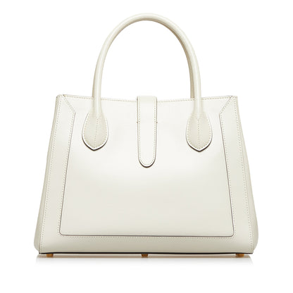 Gucci Jackie 1961 Medium White Leather Gold