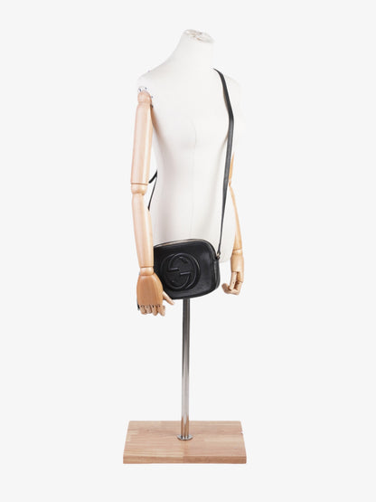 Gucci Soho Disco Bag Black Leather Small