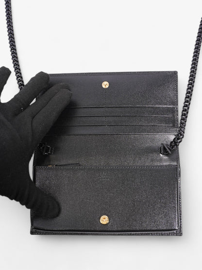 Gucci Horsebit 1955 Wallet on Chain Black Leather