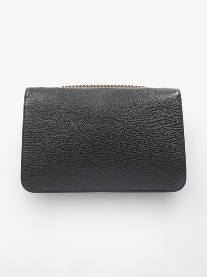 Gucci Interlocking GG Crossbody Bag Black Leather