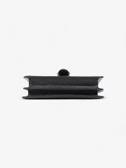 Gucci Interlocking GG Crossbody Bag Black Leather