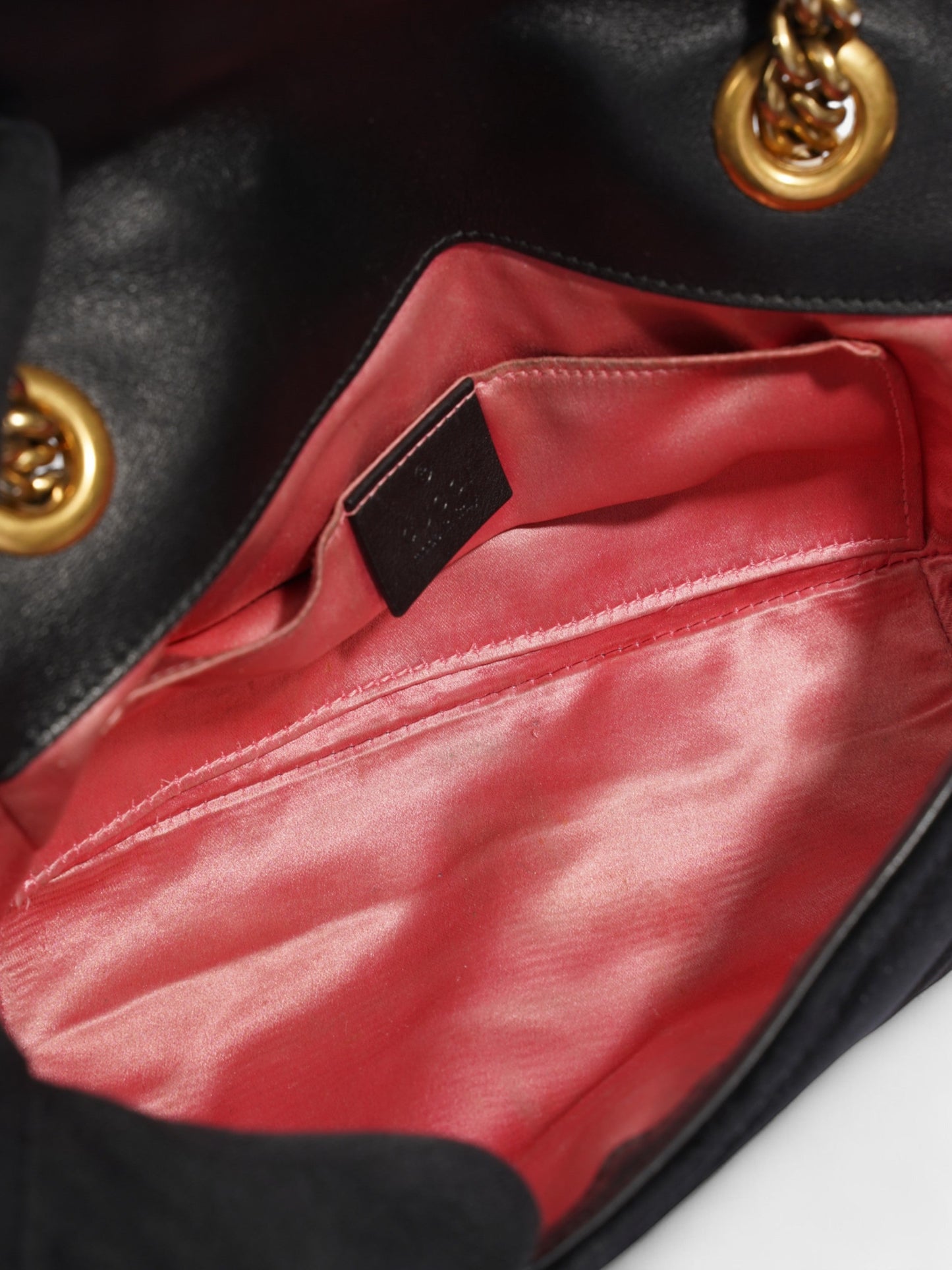 Gucci Marmont Flap Black Velvet Mini
