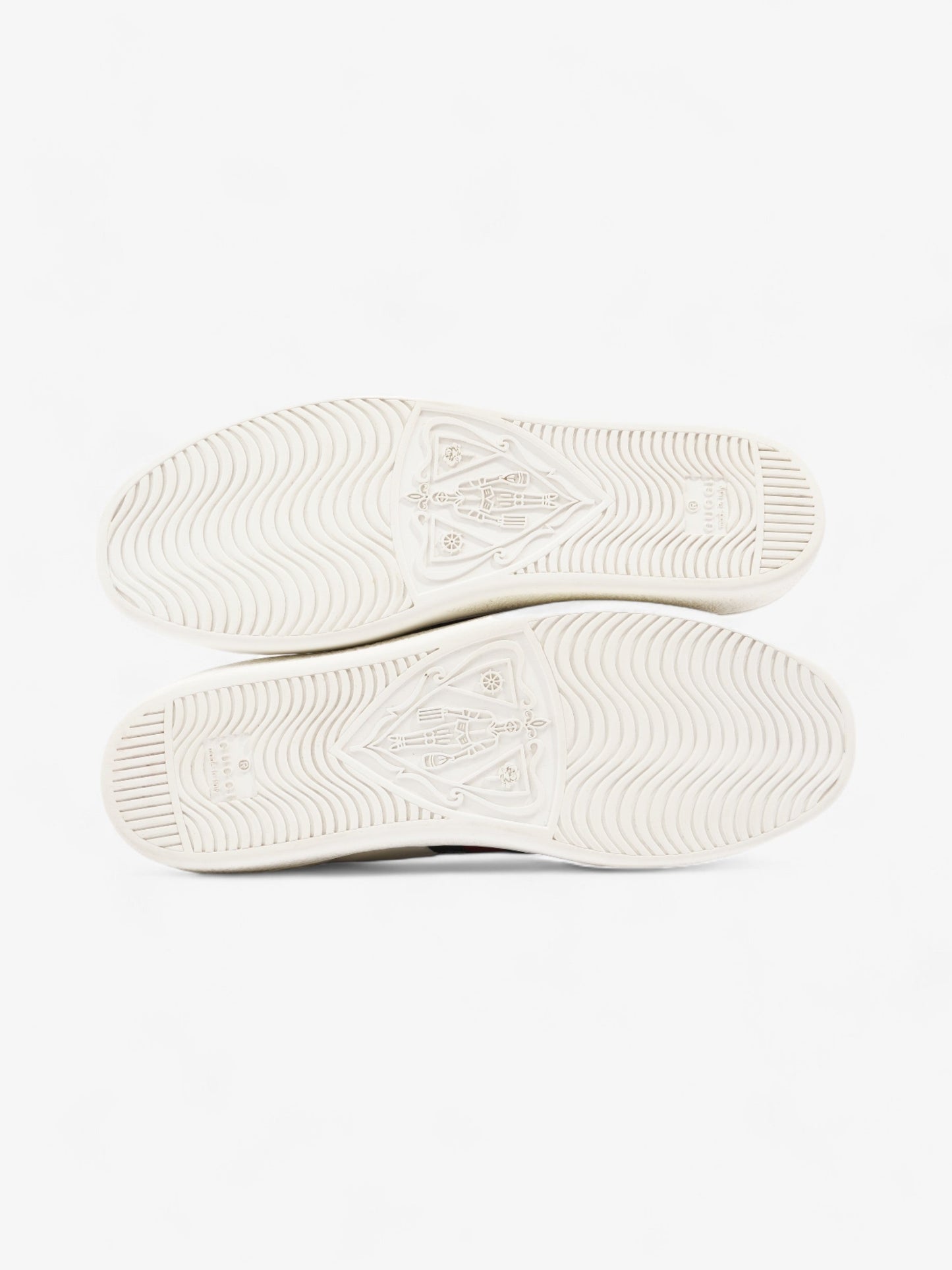 Gucci Ace Embroidered Bee White / Red / Green Leather EU 40 UK 7