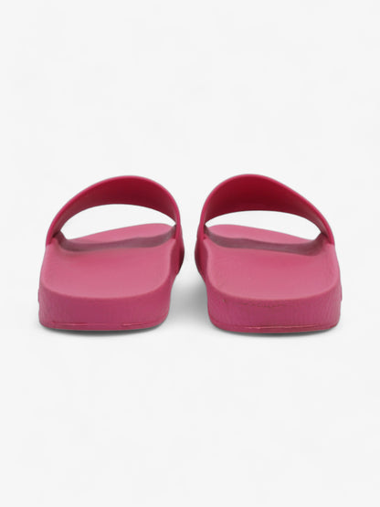 Gucci Logo Slider Fuschia Rubber EU 41 UK 8