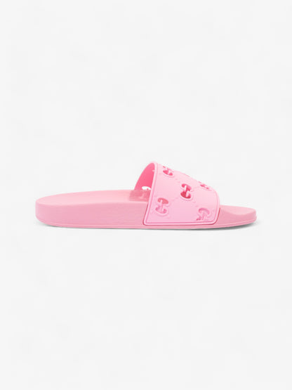 Gucci GG Sliders Pink Rubber EU 38 UK 5