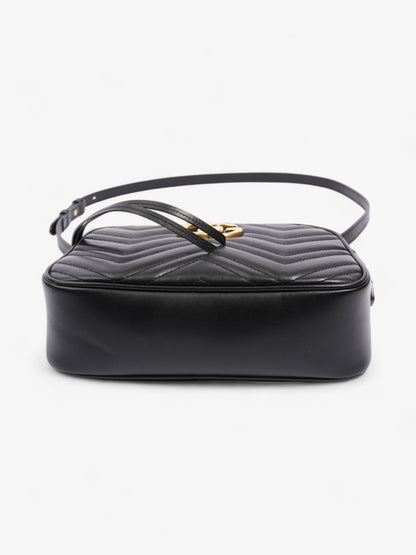 Gucci GG Marmont Black Matelasse Leather Small