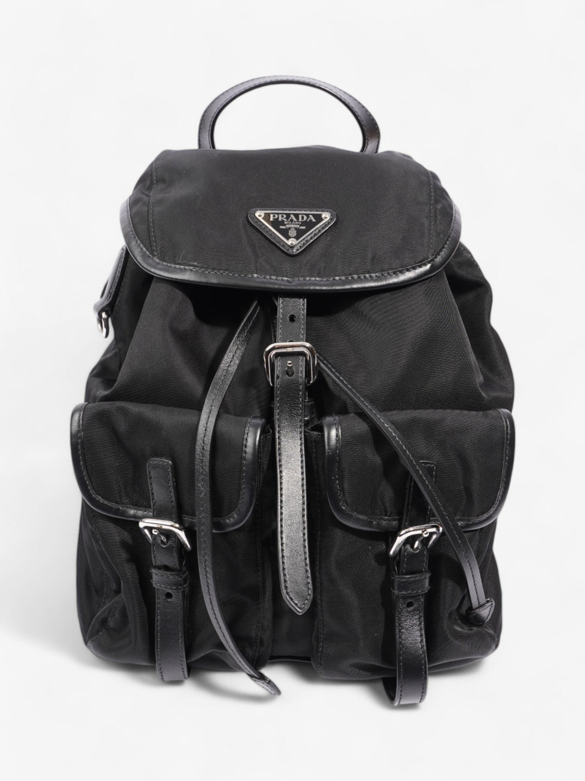 Prada Backpack Black Nylon
