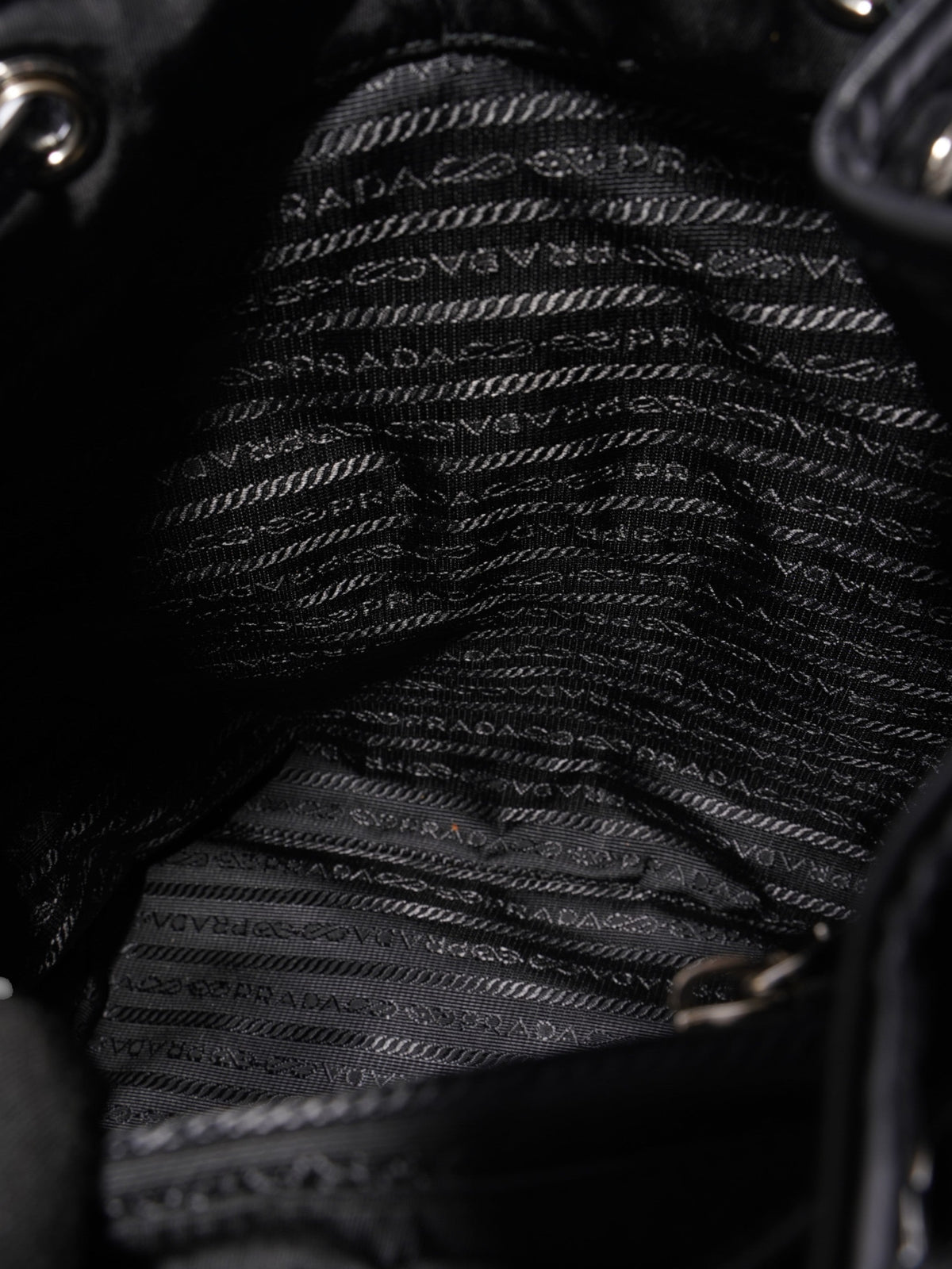 Prada Backpack Black Nylon