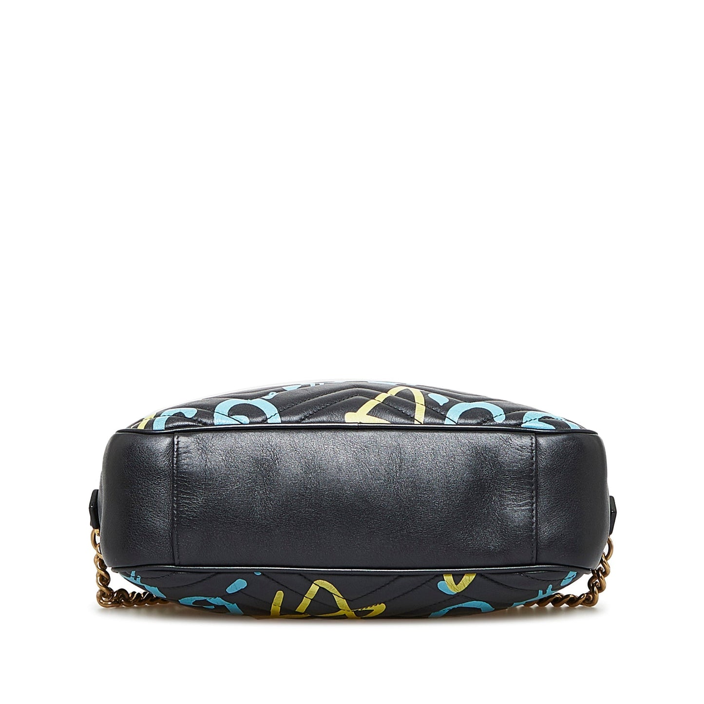 Gucci GG Marmont Ghost Black Printed Leather
