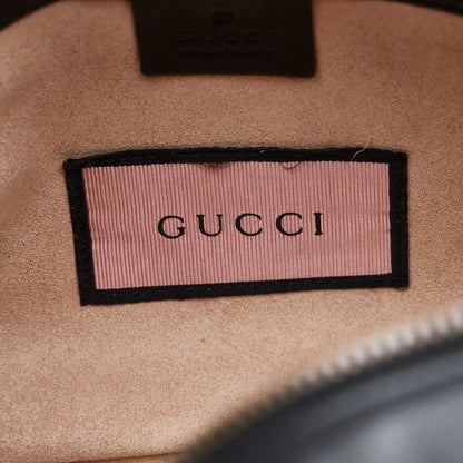 Gucci GG Marmont Ghost Black Printed Leather