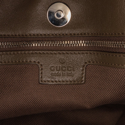 Gucci Blondie Handbag Brown Leather