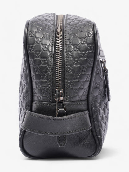Gucci Washbag Black Leather